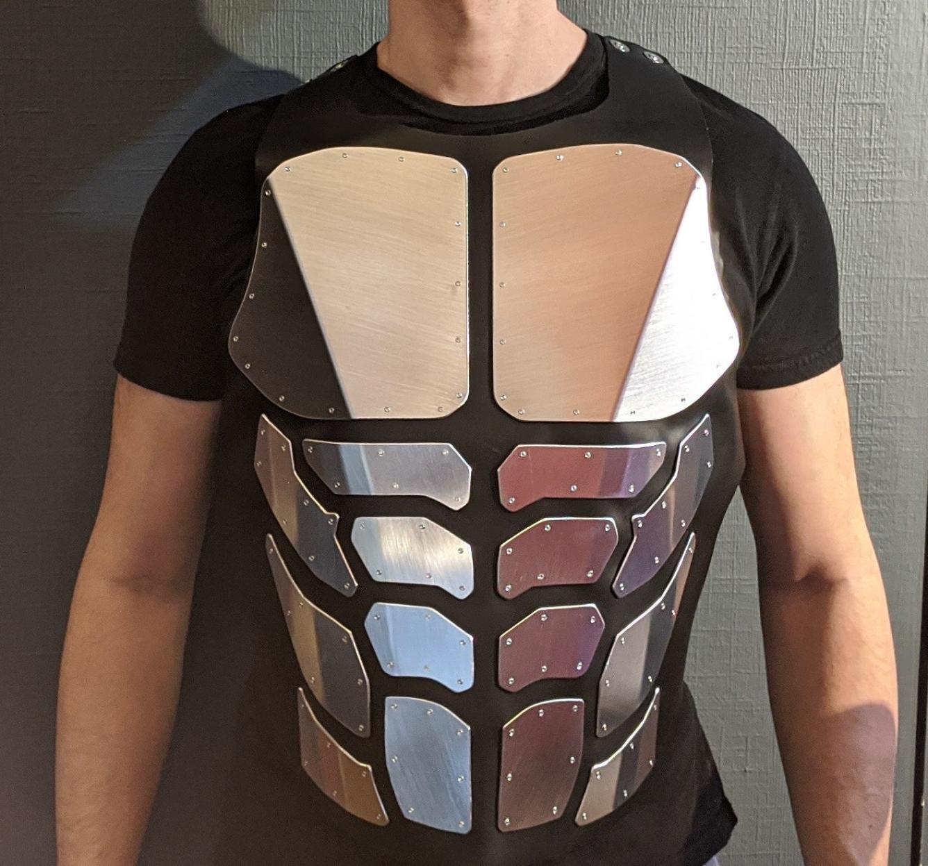 Torso Chest Armor - Aluminum Plating